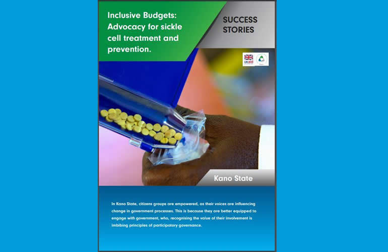 [SUCCESS STORY] Inclusive Budgets: Advocacy for sickle cell treatment and prevention.