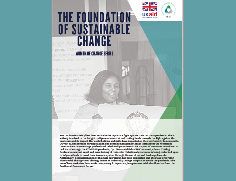 Women in Governance Series - The Foundation of Sustainable Change