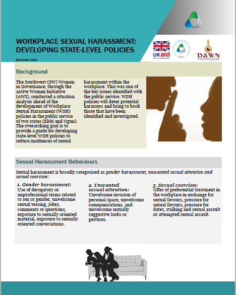 Workplace Sexual Harassment: Developing State-Level Policies