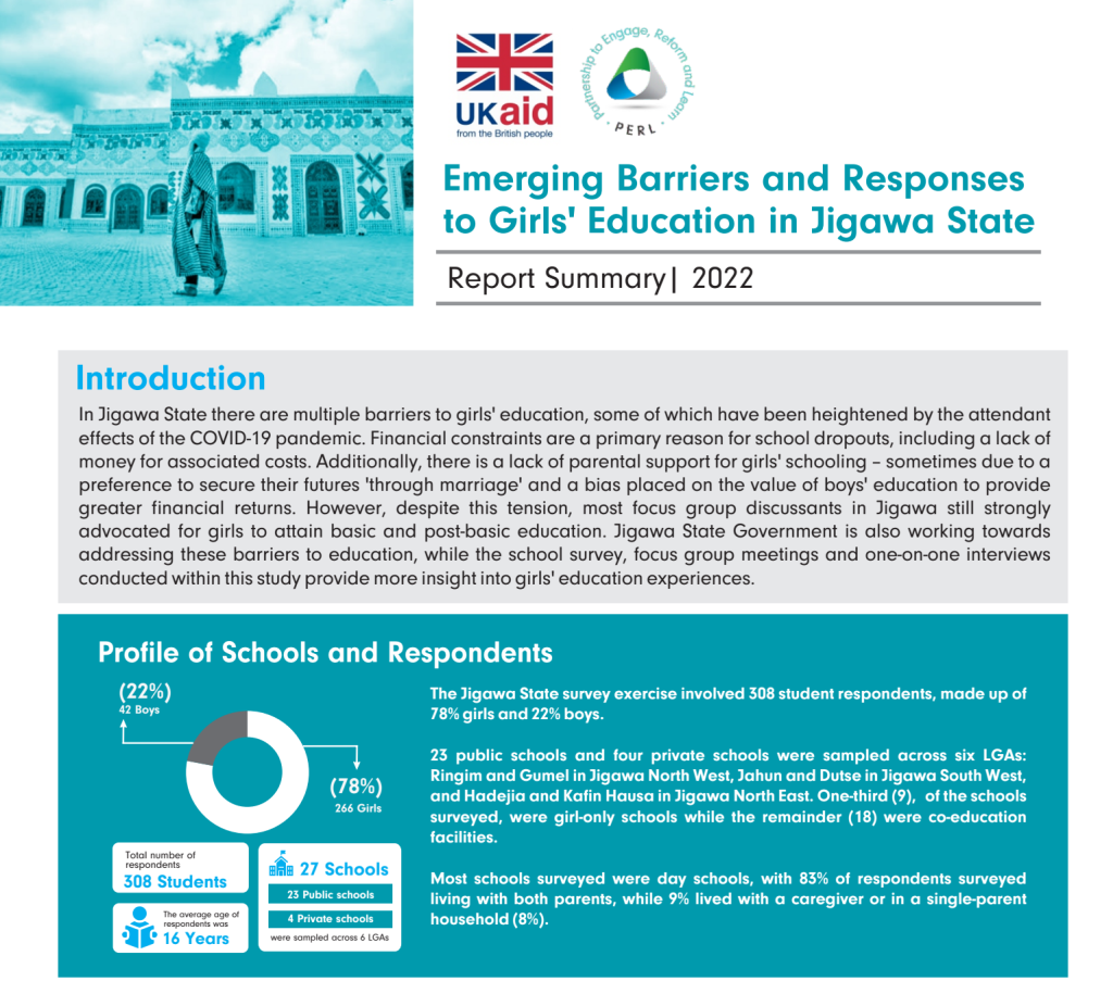 Emerging Barriers Report Summary Jigawa State