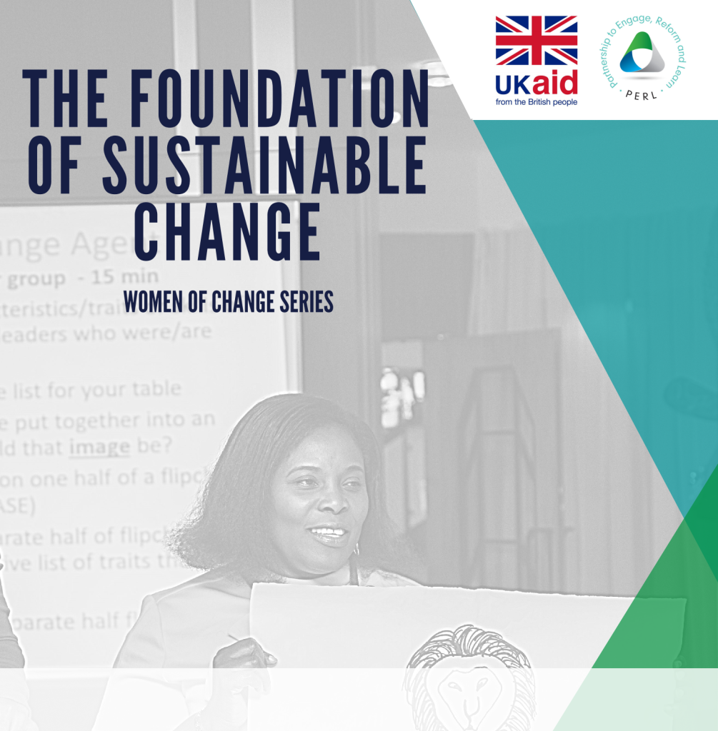 The Foundation Of Sustainable Change