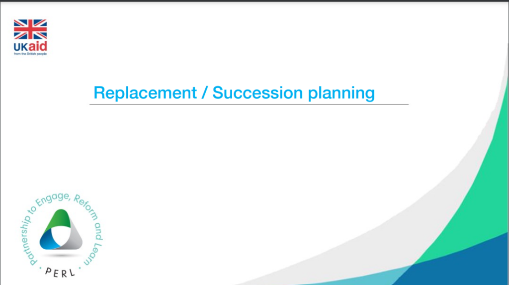 4.1B Replacement and Succession Planning