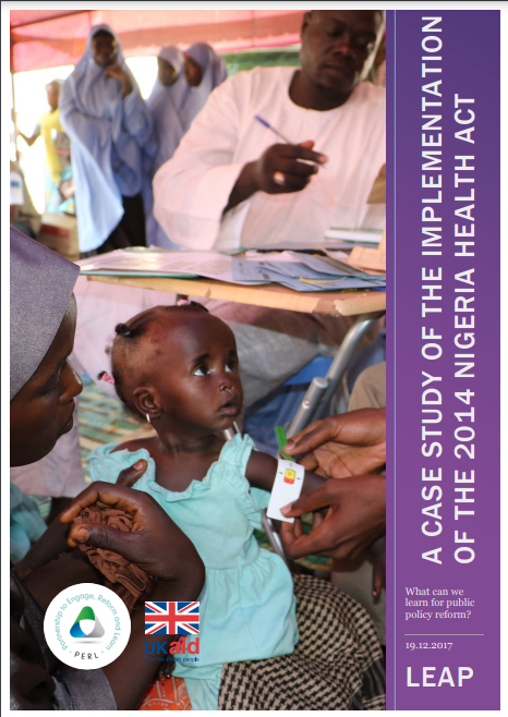 A Case Study of the Implementation of the 2014 Nigeria National Health Act